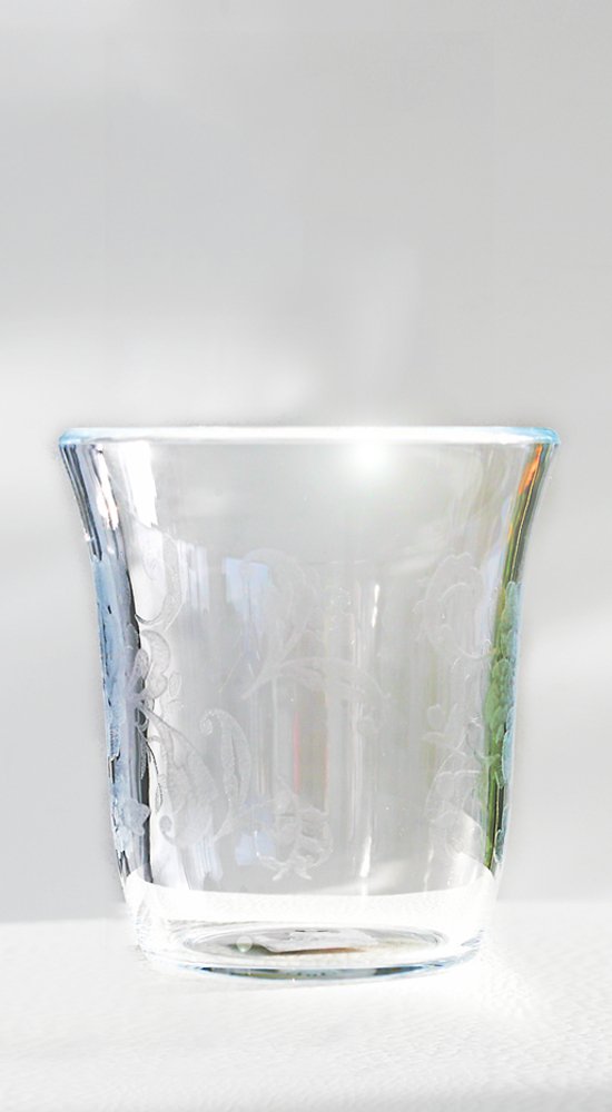 Bruno Wasserglas Decke klar, Casa 9,90 - €, 410 \'geätzt\' ml