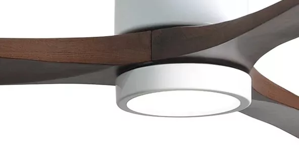 IRENE 3 HUGGER LED - WH - Walnut Tone