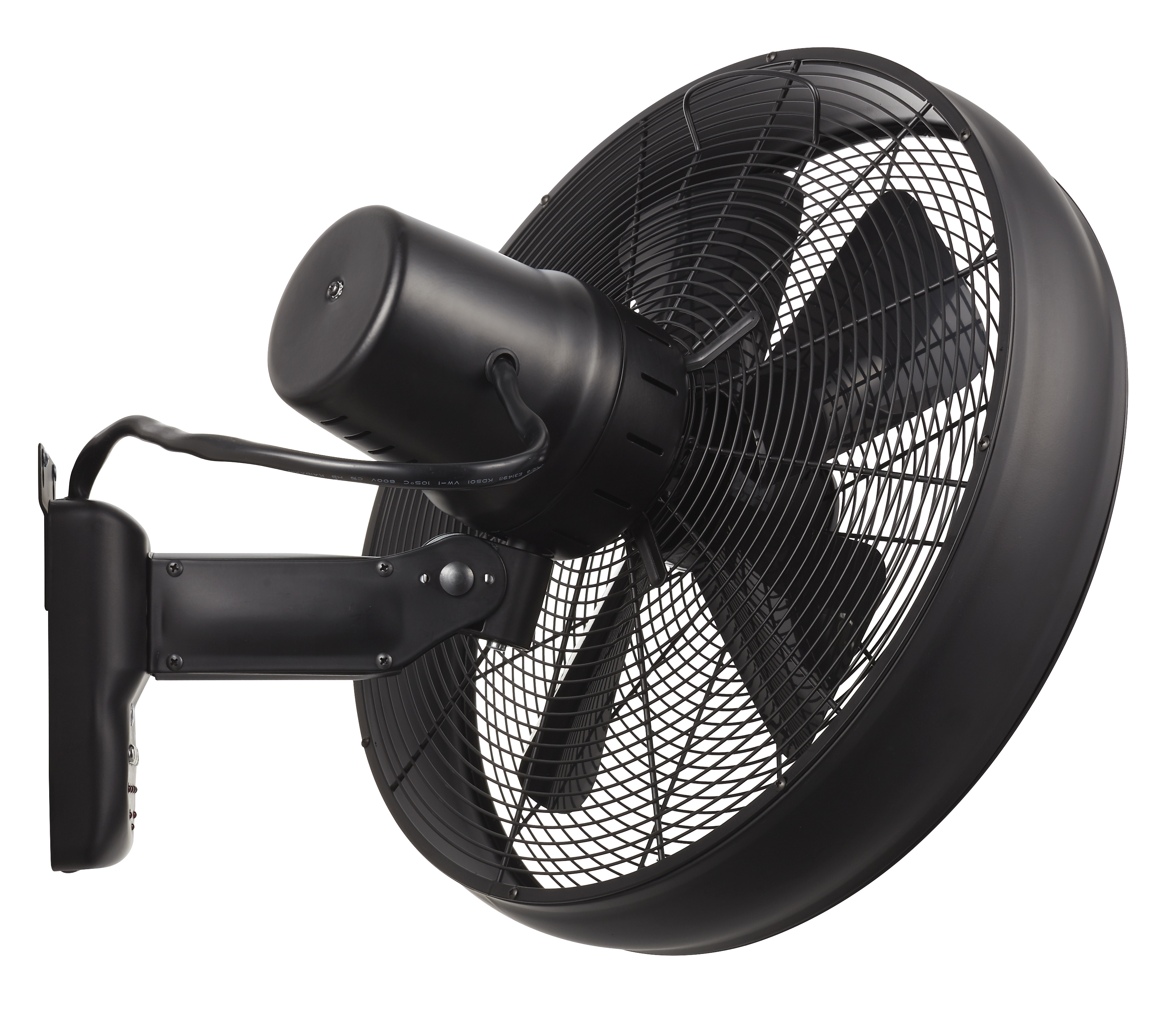 Breeze Wandventilator oszillierend, schwarz