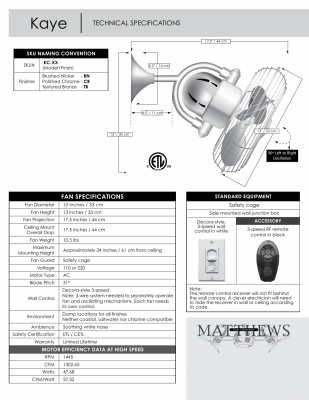 Matthews-Atlas-Decken-und-Wandventilator-Kaye