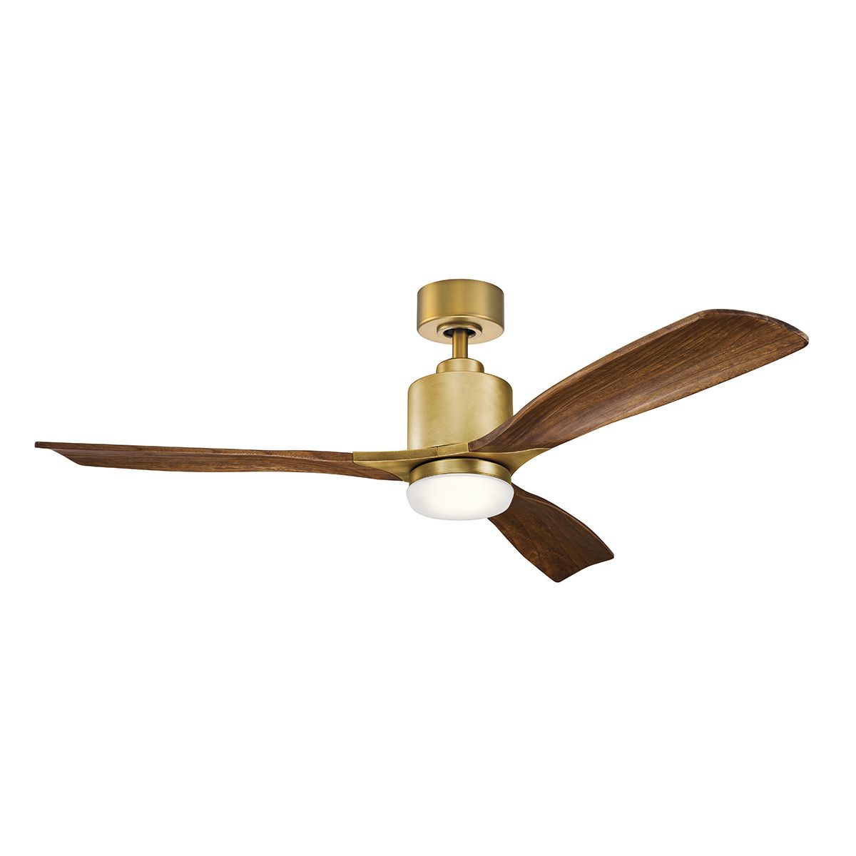 Eleganter Deckenventilator mit Massivholzflügeln, leisem DC-Motor und LED-Licht. Ridley II – Design und Komfort für anspruchsvolle Räume.