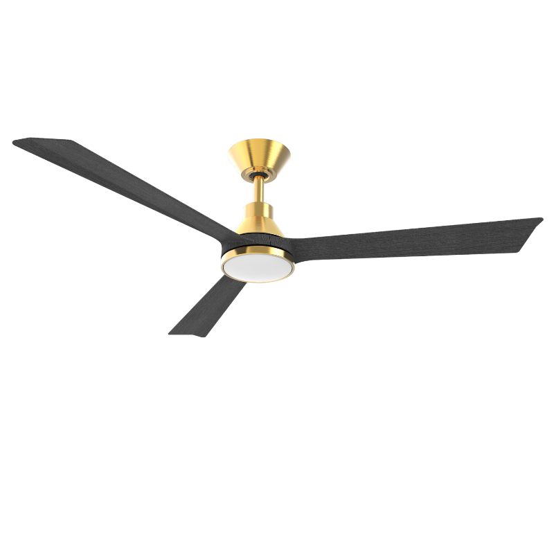 Ventilador de techo DC de 132 cm con WiFi y luz opcional. Riviera Blanco – silencioso, elegante y eficiente para interiores y exteriores.