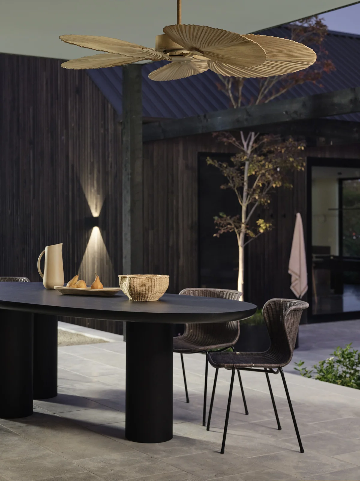 Deckenventilator Bali Natural 132 cm tropical Design - Casa Bruno - Projekt Innenarchitekt