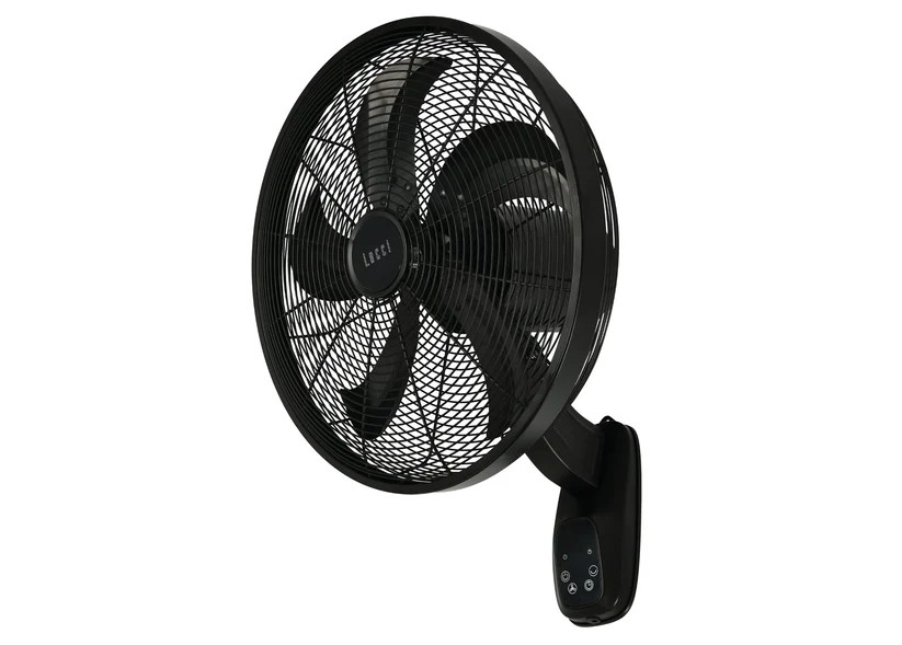 Glide DC wall fan, 45 cm Ø, 6 speeds, OSC function