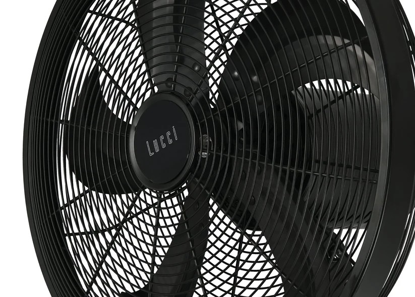 Glide DC wall fan, 45 cm Ø, 6 speeds, OSC function, Terrasse und Innenraum Wand Ventilator 