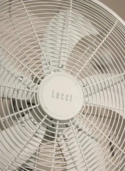 GLIDE DC 18IN Wandventilator weiss 6SP RC
