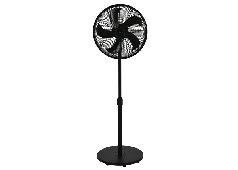 Glide DC Standventilator, 45 cm Ø schwarz