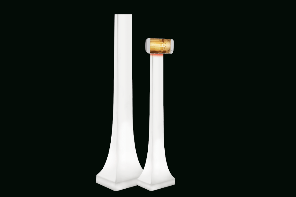 Obelisk Licht Heizung