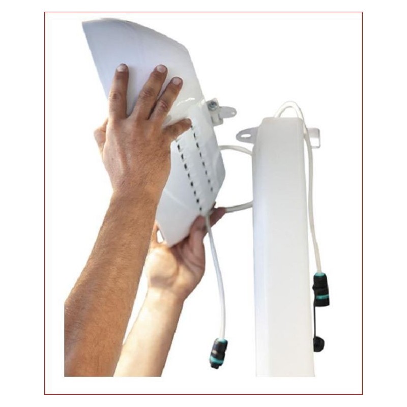 Kit de soporte para calentador de exterior Heliosa para el modelo Obelisco